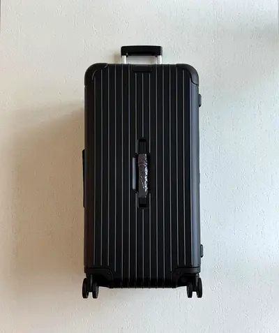 Rimowa salsa sport Trunk plus black 4 wheels carry case