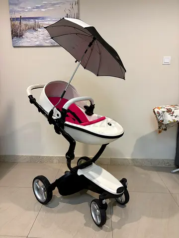 Egg shape Pram-Style Stroller with Umbrella - Good Condition