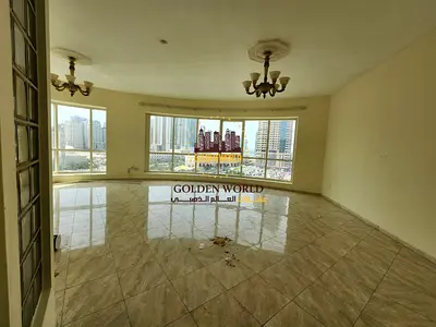3 Bedroom Apartment for Rent in Al Majaz 3 | Free AC, Open Al Qasba View, Maid’s Room, Gym, Pool & Kids Area, AED 75,000 Yearly.