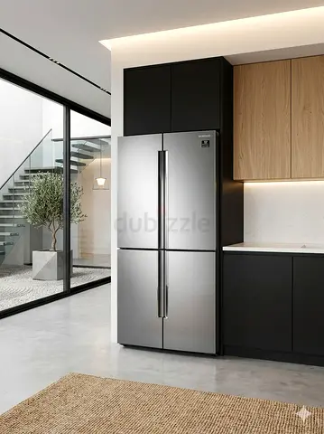 Samsung Stainless Steel 4-Door Refrigerator - Large Capacity 850 liter by tette