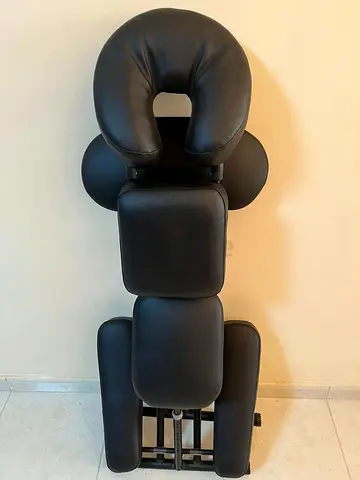 Portable Professional Massage Chair — Padded Recline with Headrest