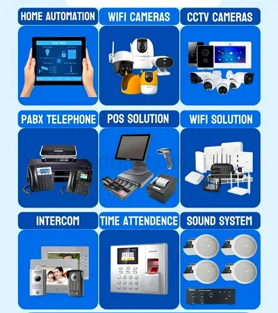 CCTV Surveillance Security Solutions villas building warehouses industries in Ajman