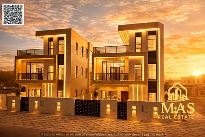 🏡 للبيع | فيلا فاخرة 3 طوابق + مسبح | تشطيب سوبر ديلوكس | الباهية – عجمان