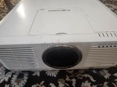 Mitsubishi White Projector - Good Working Condition