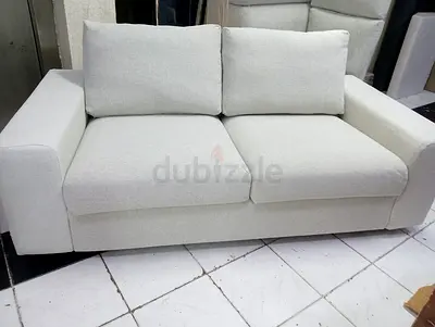 Vimle Light grey 2-seater fabric sofa in good condition
