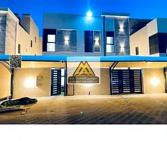 Spacious villa in Al Helio, prime location on a main road with a large setback. Five master bedrooms