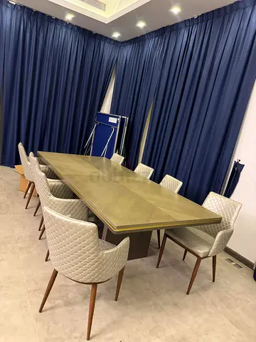 Selling high quality Dining table with 8 chairs for sale