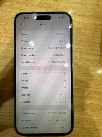 iPhone 14 Pro Max 256GB - Good Condition