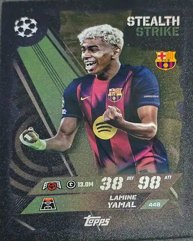 Lamine Yamal – “Stealth Strike” Limited Edition Card