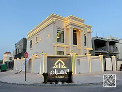 For sale: Classic design villa, corner location on two streets, two floors and a roof, price include