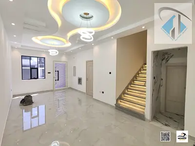 فيلا تشطيب علي التراز الاوربي الحديث مع رووف وغرفه خدامه