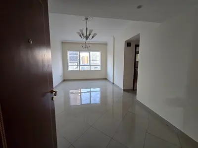 1BHK in Al Taawun with open view, 1 bathroom, built-in wardrobes, near Dubai exit, flexible payment