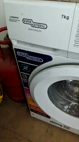Super General 7kg Front Load Washing Machine - Used