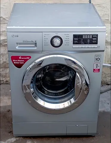 LG Front Load Washing Machine 8kg - Silver, perfect Working new Condition