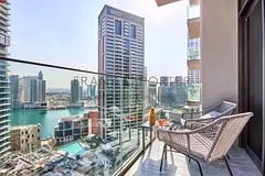Splendid 2BR w/ Burj &amp; Canal views - Business Bay | Ideal for Mid -Term, Monthly &amp; Weekley S