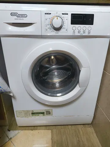Super General front-load washing machine - 6kg, good working condition.