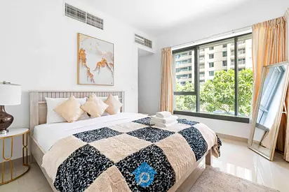 Elegant 1 BHK | Furnished | Pool View | Available Now