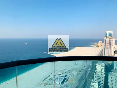 Luxury 2-bedroom apartment with full sea view for sale – Ajman Corniche Residence. This apartment f