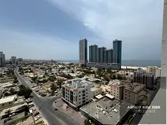 1bhk apartment on Ajman Corniche with open sea view, master room, central AC, free parking &amp; exc