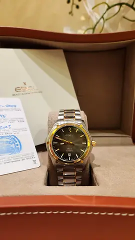 Ebel 1911 Gold and Steel Automatic Wristwatch with Date – Excellent Condition 2023