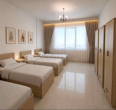 Big Size | pacious Room |Furnished |Prime Location |Balcony | Free GYM  POOL PARKING - Sahara Center