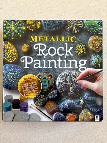 Metallic Rock Painting Kit BRAND NEW UNOPENED