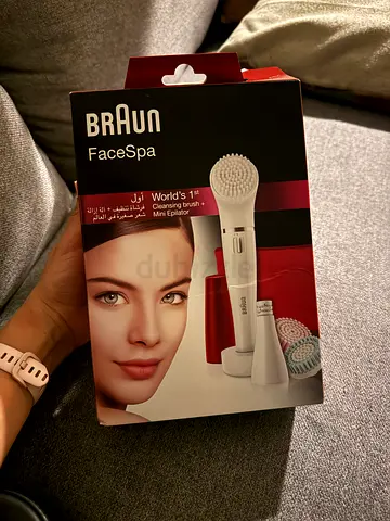 Braun FaceSpa Cleansing Brush + Mini Epilator – Like New ✨
