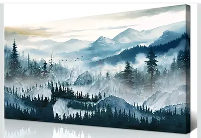 Nature Art Canvas Painting/ Abstract Art Original