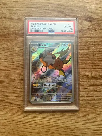 Pokemon Raichu psa 10