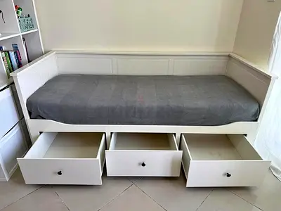 IKEA Hemnes Daybed with 2 Mattresses - Great Condition