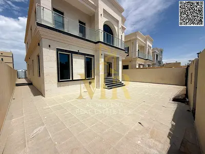 Luxury villa for sale in Al Rawda 3 | Street and alley | 5000 sq ft | 5 master bedrooms | Majlis an