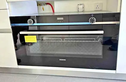 Siemens built in 90cm oven and top set