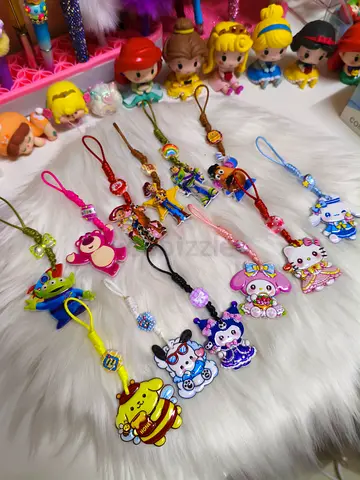 Assorted Cute Cartoon Character Phone/Bag Charms