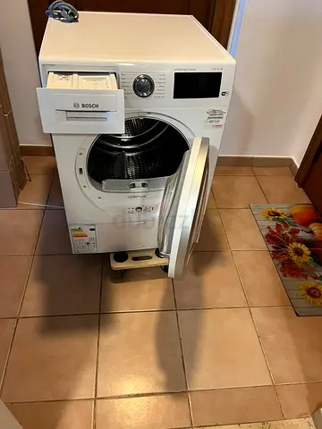 Bosch latest model series 6 9 kg dryer with WiFi model touch screen by tetet