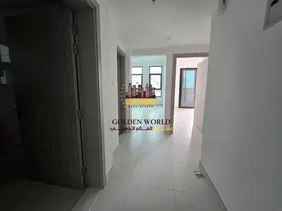 One-bedroom apartment for rent in Sharjah Al Qulai’a, first tenant, balcony, panoramic windows, mas