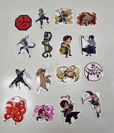 Naruto laptop stickers