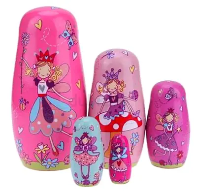 Set of Fairy Nesting Dolls BRAND NEW