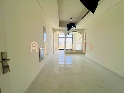 Brand-new 3BR hall in Al Tallah, Ajman: pool, free month, built-in wardrobes, central AC, 3 baths, luxury finishing, easy Dubai exit.