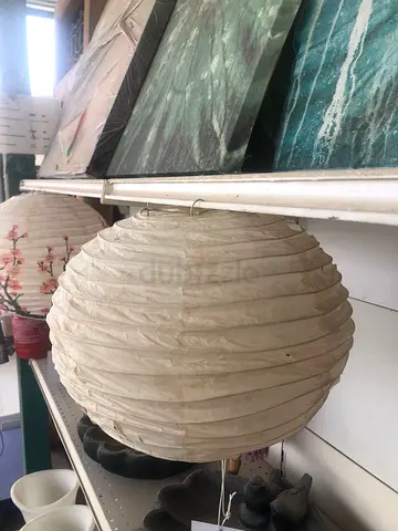 Japanese Latern/lamp Medium White
