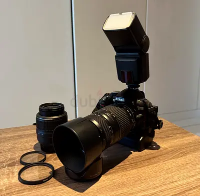 Nikon D3100 DSLR Kit with Speedlight, Two Lenses and Filters
