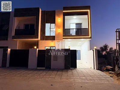 Luxury Townhouse Villa for Sale in Al Helio 1 Ajman Prime Location Near Sheikh MBZ Road
