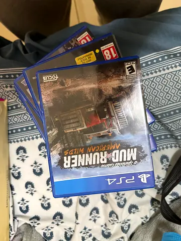 PS4 games - MudRunner: American Wilds and assorted titles (used)