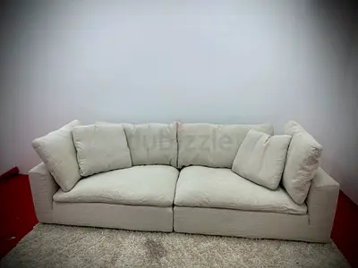 As perfect condition the loom collection two pieces sofa