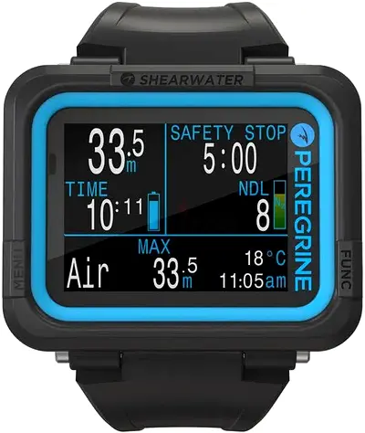 Shearwater Research Peregrine TX Air Integrated Color Dive Computer