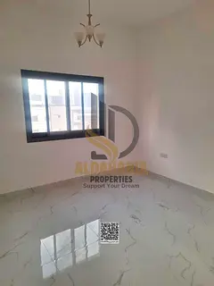 A well-maintained apartment located in a quiet family-friendly area in Al Amerah, Ajman. Close to s