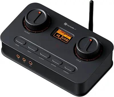 Fosi Audio K7 DAC Headphone Amp, Desktop USB C Digital to Analog Audio