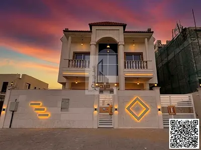 Classic villa with 4 master bedrooms and a roof terrace in Al-Haliyo 1, featuring spacious layouts.