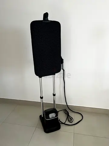 TEFAL Standing Garment Steamer with Adjustable Pole and Brush Head - Good Working Condition