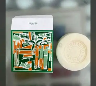 Hermes Eau de Basilic Pourpre Perfumed Soap 100g - Brand New