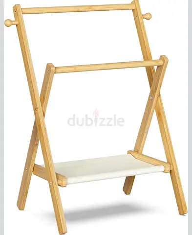 Foldable clothing Wooden rack